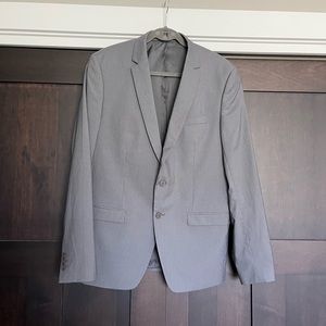 Jules Charcoal Gray Men’s Suit Jacket and Pants French European